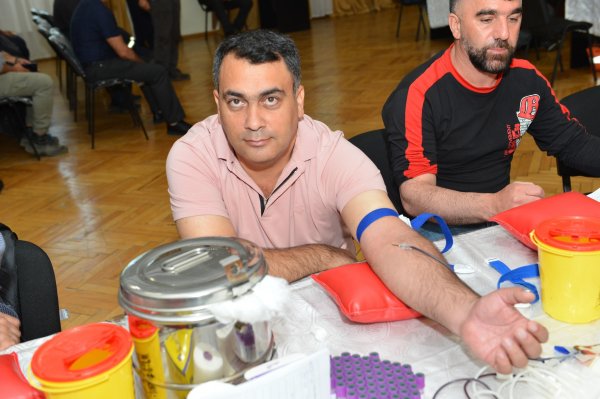 "Azərikimya"da növbəti qanvermə aksiyası keçirilib - FOTO