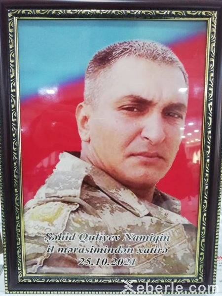 Sumqayıtda "Şahin gözlü” şəhidin xatirəsi əbədiləşdirilib - VİDEO (FOTOLAR)