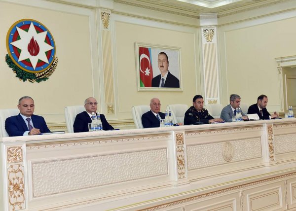 Sumqayıtda şəhid ailələri və qazilərlə bağlı müşavirə keçirildi-FOTOLAR