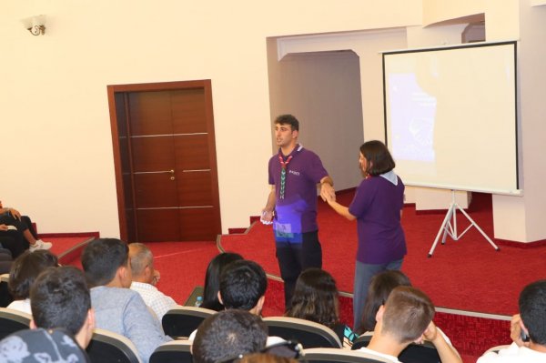 Sumqayıtda “Skautlar kimlərdir?” adlı interaktiv seminar keçirilib - FOTOLAR