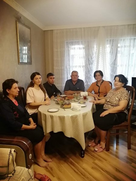 Sumqayıtda şəhidin ailəsi ziyarət olundu -FOTO