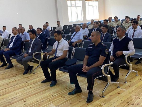 FHN Sumqayıt Regional Mərkəzi Xızı rayonunda müşavirə keçirib -FOTO