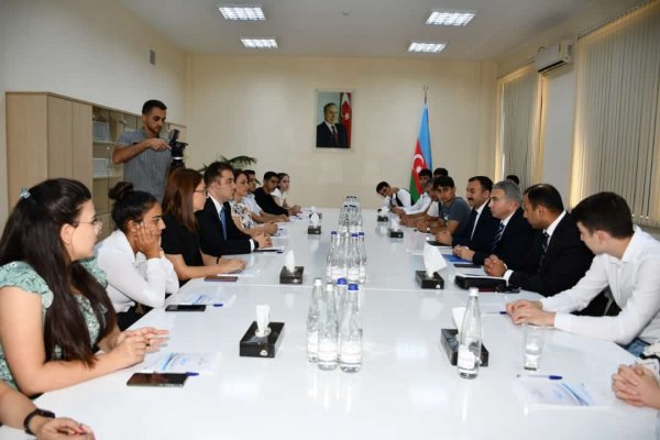 Müəllim və tələbələr Sumqayıt Kimya Sənaye Parkında olublar - FOTO