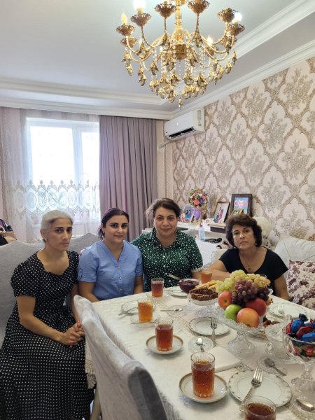 Qəhrəman ailəsi ziyarət edilib - FOTO