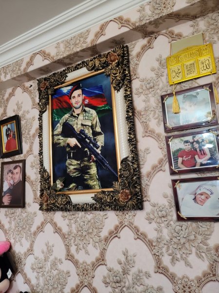 Qəhrəman ailəsi ziyarət edilib - FOTO