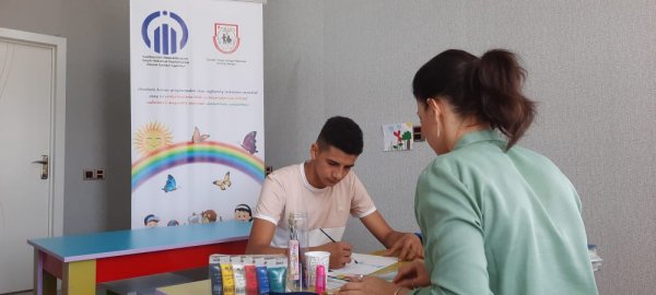 Sumqayıtda sağlamlıq imkanları məhdud uşaq və yeniyetmələrlə bağlı keçirilən layihə davam edir - FOTO