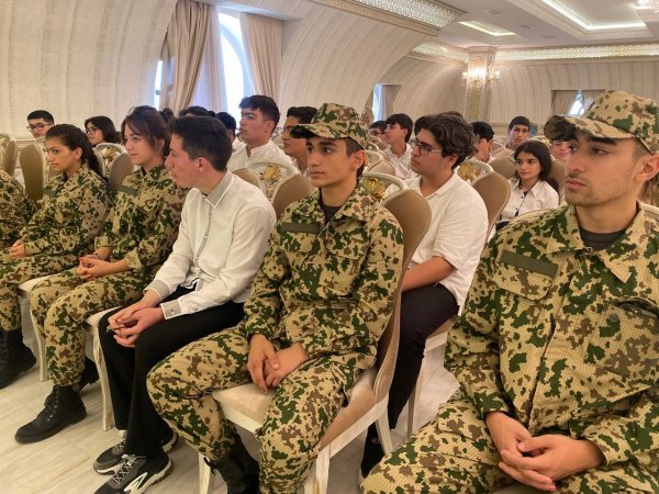 Sumqayıtda "44 günlük tarix yazanlar..." adlı anım tədbiri keçirilib - FOTOLAR