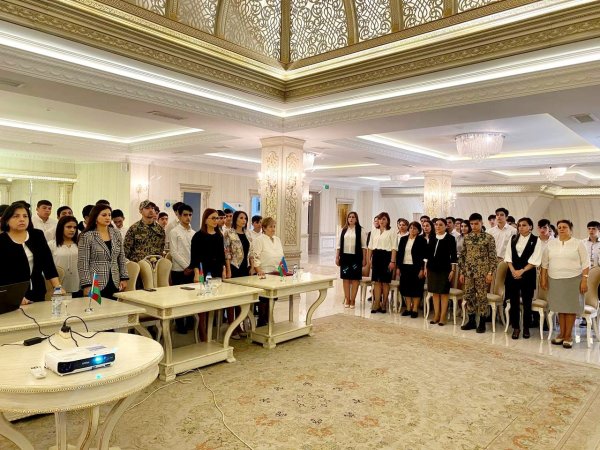 Sumqayıtda "44 günlük tarix yazanlar..." adlı anım tədbiri keçirilib - FOTOLAR