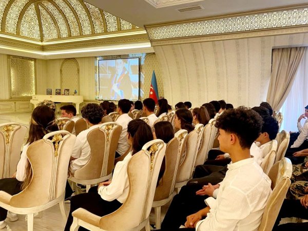 Sumqayıtda "44 günlük tarix yazanlar..." adlı anım tədbiri keçirilib - FOTOLAR