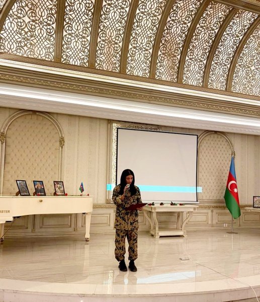 Sumqayıtda "44 günlük tarix yazanlar..." adlı anım tədbiri keçirilib - FOTOLAR
