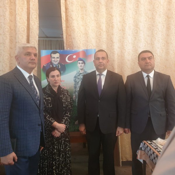 Sumqayıtda şəhid Cəbrayıl Dövlətzadənin xatirəsi yad edilib - FOTO