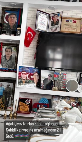 Vətən müharibəsi qəhrəmanının ailəsi anım günündə yad edilib - FOTO