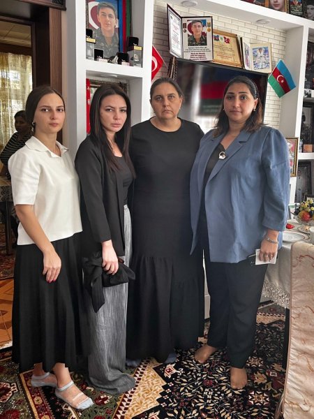 Vətən müharibəsi qəhrəmanının ailəsi anım günündə yad edilib - FOTO