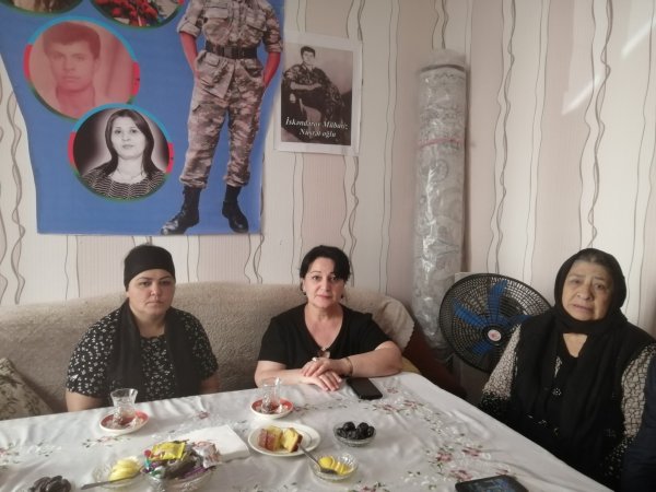 I Qarabağ müharibəsi şəhidinin ailəsi ziyarət olunub - FOTO