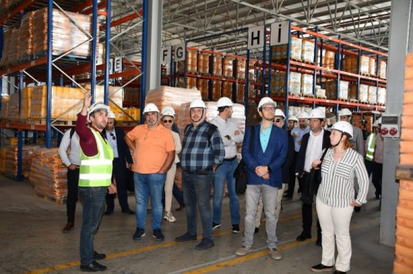 Türk iş adamları Sumqayıtda - FOTO