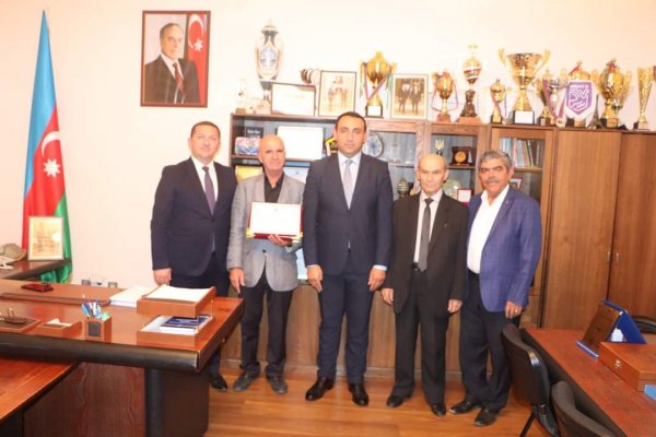 Sumqayıtda Əməkdar Məşqçilərin yubileyləri qeyd edildi -FOTOLAR