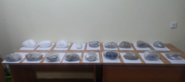 İrandan Azərbaycana 26 kq narkotik keçirmək istədilər