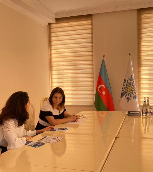 Komitə sədri Sumqayıtın bir qrup fəal qadını ilə müzakirə aparıb -FOTO
