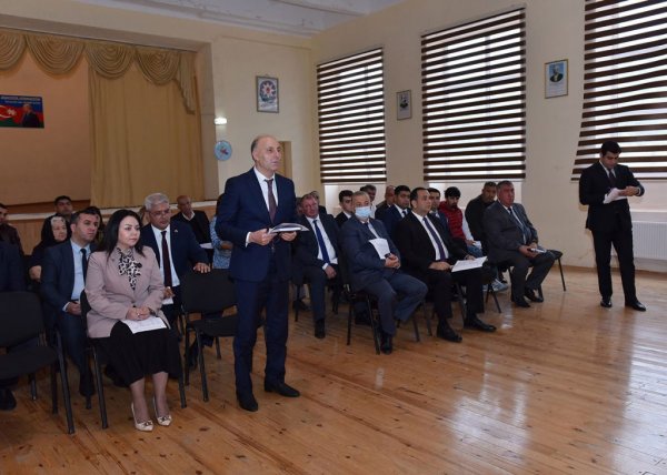 Sumqayıtda icra başçısı səyyar qəbul keçirdi - FOTO