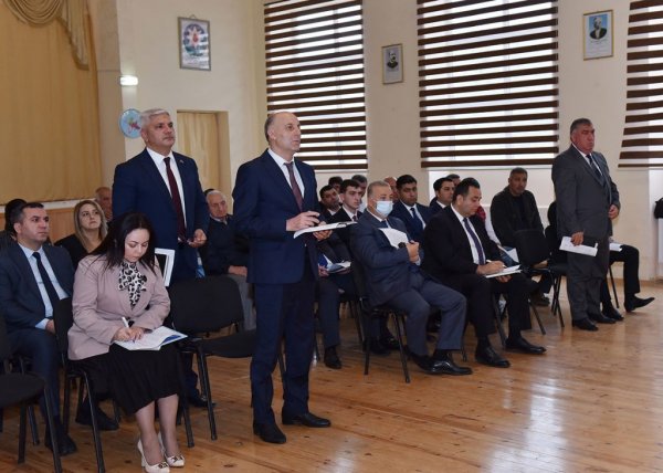 Sumqayıtda icra başçısı səyyar qəbul keçirdi - FOTO