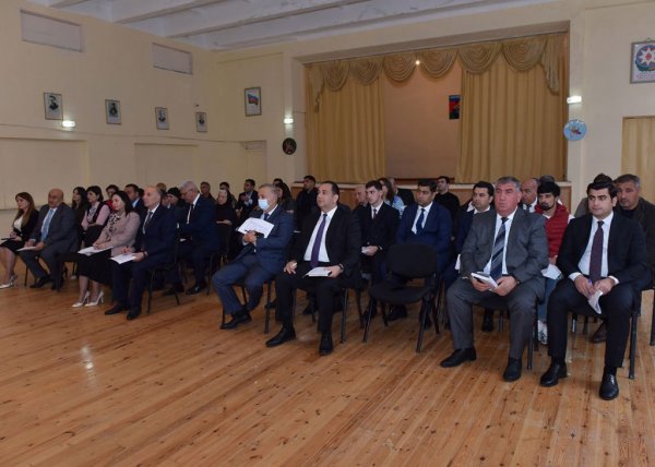 Sumqayıtda icra başçısı səyyar qəbul keçirdi - FOTO