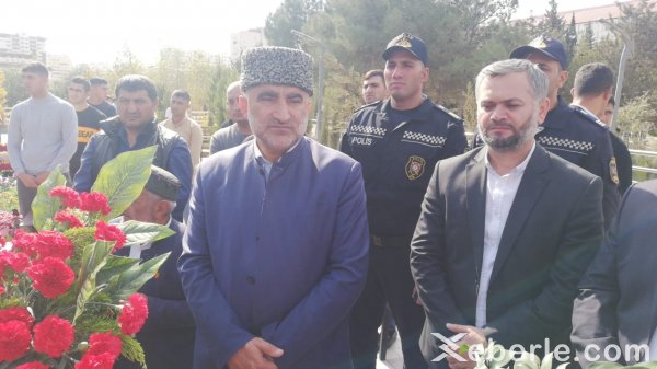 Sumqayıtda DİN Daxili Qoşunlarının şəhid olmuş hərbi qulluqçusunun anım mərasimi keçirilib - FOTOLAR (VİDEO)