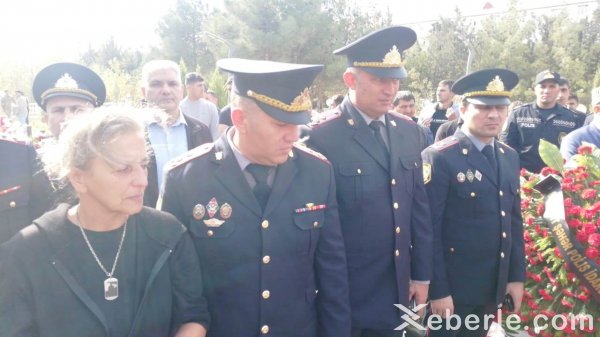 Sumqayıtda DİN Daxili Qoşunlarının şəhid olmuş hərbi qulluqçusunun anım mərasimi keçirilib - FOTOLAR (VİDEO)