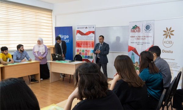 MİDİB “Sosial sahibkarlığın və müəssisələrin təşkili” adlı təlim təşkil edib -FOTOLAR