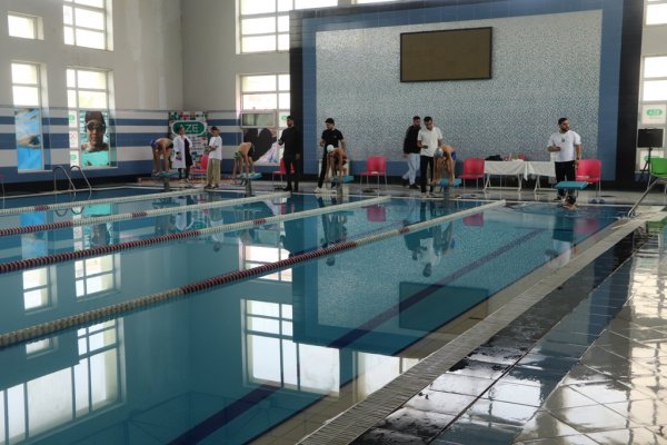 Sumqayıtda üzgüçülük üzrə turnirə yekun vurulub - FOTO