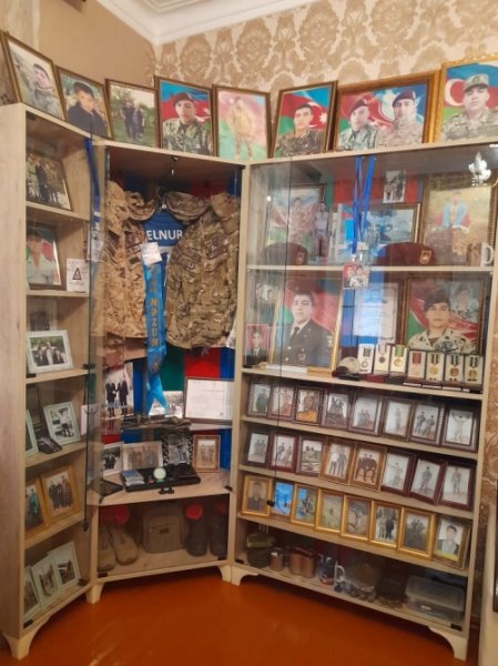 Vətən müharibəsi şəhidi Elnur Ağaəhmədovun ailəsi ziyarət edilib - FOTO