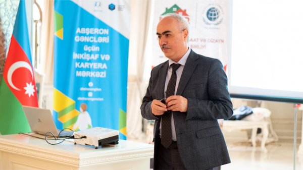 MİDİB təşkilatının icra etdiyi layihə çərçivəsində Xırdalan şəhərində “Sosial sahibkarlığın və müəssisələrin təşkili” adlı təlim təşkil olunub - FOTO
