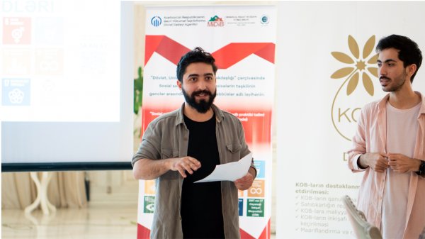 MİDİB təşkilatının icra etdiyi layihə çərçivəsində Xırdalan şəhərində “Sosial sahibkarlığın və müəssisələrin təşkili” adlı təlim təşkil olunub - FOTO