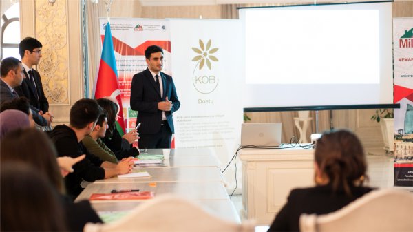 MİDİB təşkilatının icra etdiyi layihə çərçivəsində Xırdalan şəhərində “Sosial sahibkarlığın və müəssisələrin təşkili” adlı təlim təşkil olunub - FOTO