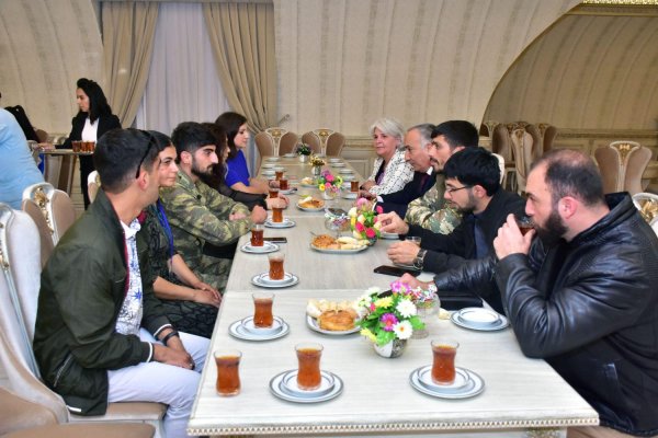 Sumqayıtda "Şəhid ailələri və qazilərin hüquqi təminatı" layihəsi çərçivəsində növbəti tədbir təşkil olundu - FOTO