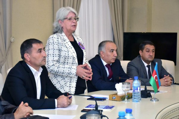 Sumqayıtda "Şəhid ailələri və qazilərin hüquqi təminatı" layihəsi çərçivəsində növbəti tədbir təşkil olundu - FOTO