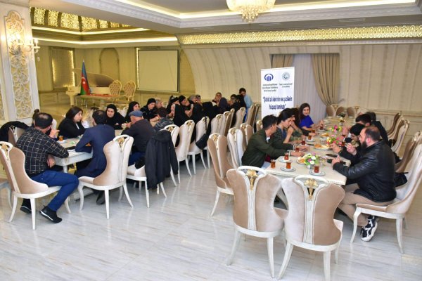 Sumqayıtda "Şəhid ailələri və qazilərin hüquqi təminatı" layihəsi çərçivəsində növbəti tədbir təşkil olundu - FOTO