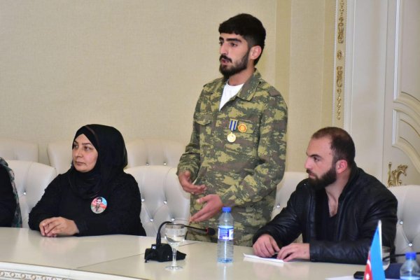 Sumqayıtda "Şəhid ailələri və qazilərin hüquqi təminatı" layihəsi çərçivəsində növbəti tədbir təşkil olundu - FOTO
