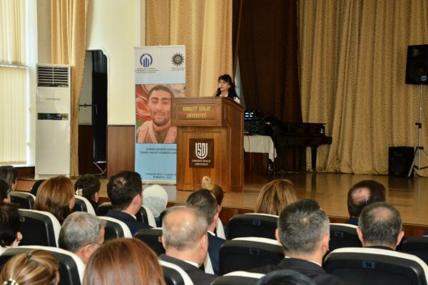 SDU-da “Şəhid taleyi” filminin təqdimatı keçirilib -FOTO