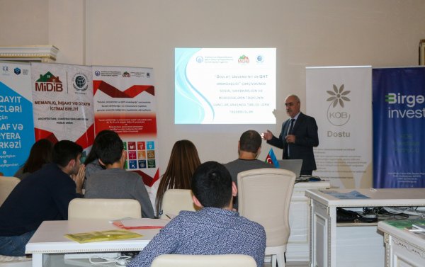 MİDİB təşkilatı Sumqayıtda “Sosial sahibkarlığın və müəssisələrin təşkili” adlı növbəti təlimi təşkil edib - FOTO