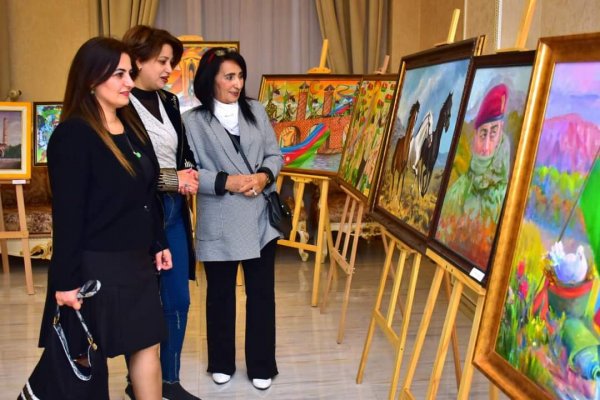 Sumqayıtda “Qarabağın tacı - Şuşa” adlı sərgi təşkil olundu -FOTOLAR