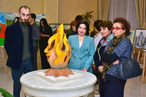 Sumqayıtda “Qarabağın tacı - Şuşa” adlı sərgi təşkil olundu -FOTOLAR