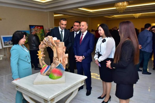 Sumqayıtda “Qarabağın tacı - Şuşa” adlı sərgi təşkil olundu -FOTOLAR