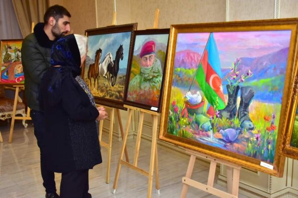 Sumqayıtda “Qarabağın tacı - Şuşa” adlı sərgi təşkil olundu -FOTOLAR