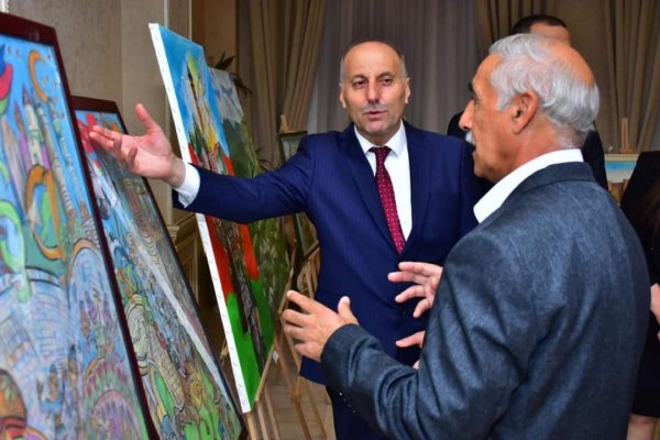 Sumqayıtda “Qarabağın tacı - Şuşa” adlı sərgi təşkil olundu -FOTOLAR