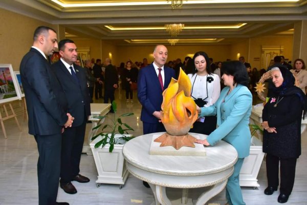 Sumqayıtda “Qarabağın tacı - Şuşa” adlı sərgi təşkil olundu -FOTOLAR
