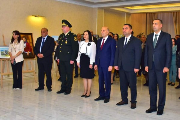 Sumqayıtda “Qarabağın tacı - Şuşa” adlı sərgi təşkil olundu -FOTOLAR