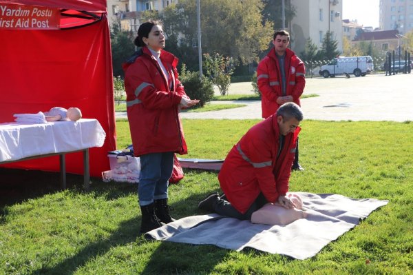 Sumqayıtda “Gənc Təxliyyəçi” adlı praktik seminar keçirilib -FOTO