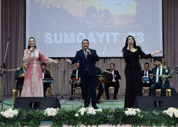 Sumqayıtın şəhər statusu almasnının 73-cü ildönümü qeyd edildi – FOTO