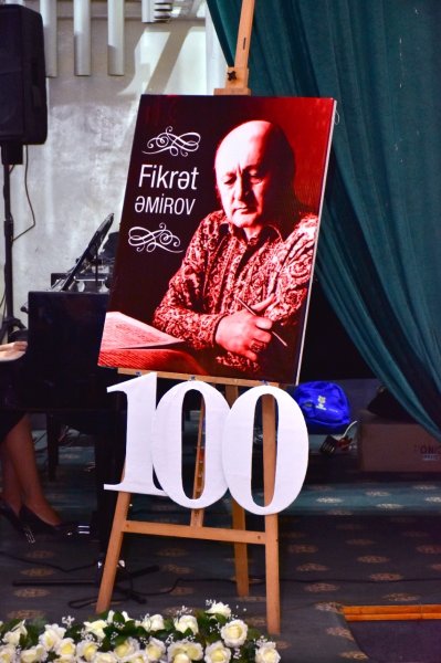 Fikrət Əmirovun 100 illik yubileyinə həsr olunan “Dahi Bəstəkar” adlı tədbir təşkil olunub - FOTOLAR
