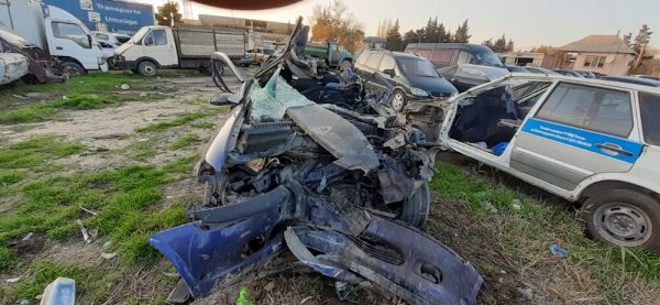 Sumqayıtda ağır qəza -ölən var (FOTO)